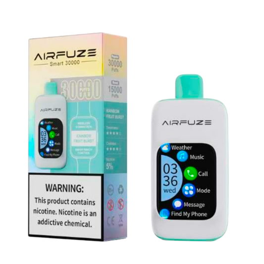 AIRFUZE (VAPE CELULAR) 30,000 HITS  menudeo