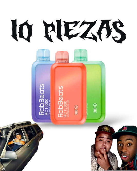 10 RABBEATS 10,000 HITS! RECARGABLES